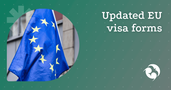 New Forms for EU Visas