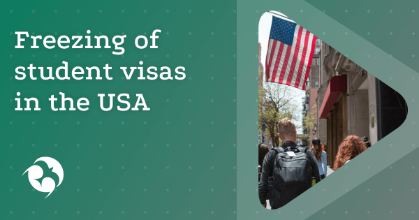 The United States has suspended student visa processing