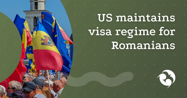 The United States canceled the visa-free regime for Romania